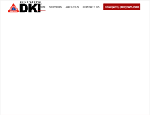 Tablet Screenshot of dkirestotech.com
